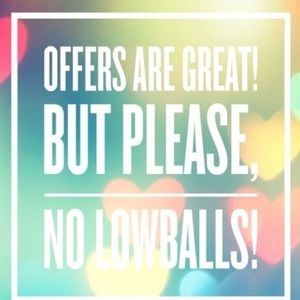 Send in your best offers